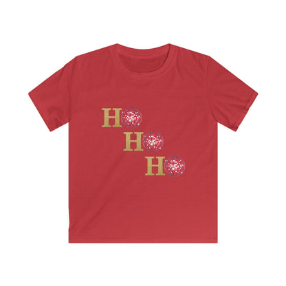 Ho Ho Ho Kids' Tee ✨ (with Disco Ball O's!) - Whippie's