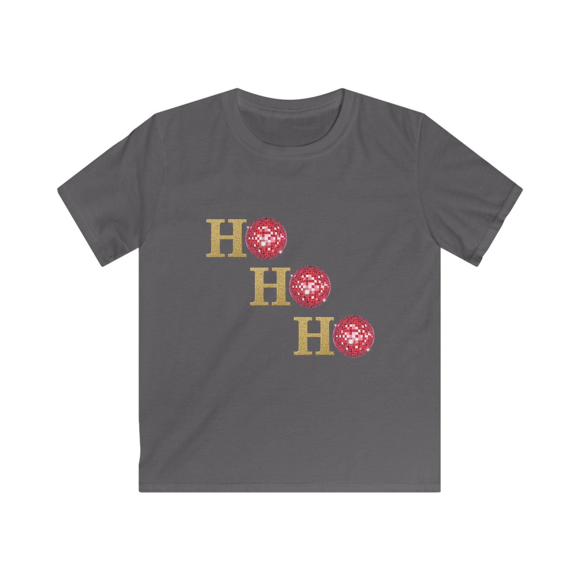 Ho Ho Ho Kids' Tee ✨ (with Disco Ball O's!) - Whippie's
