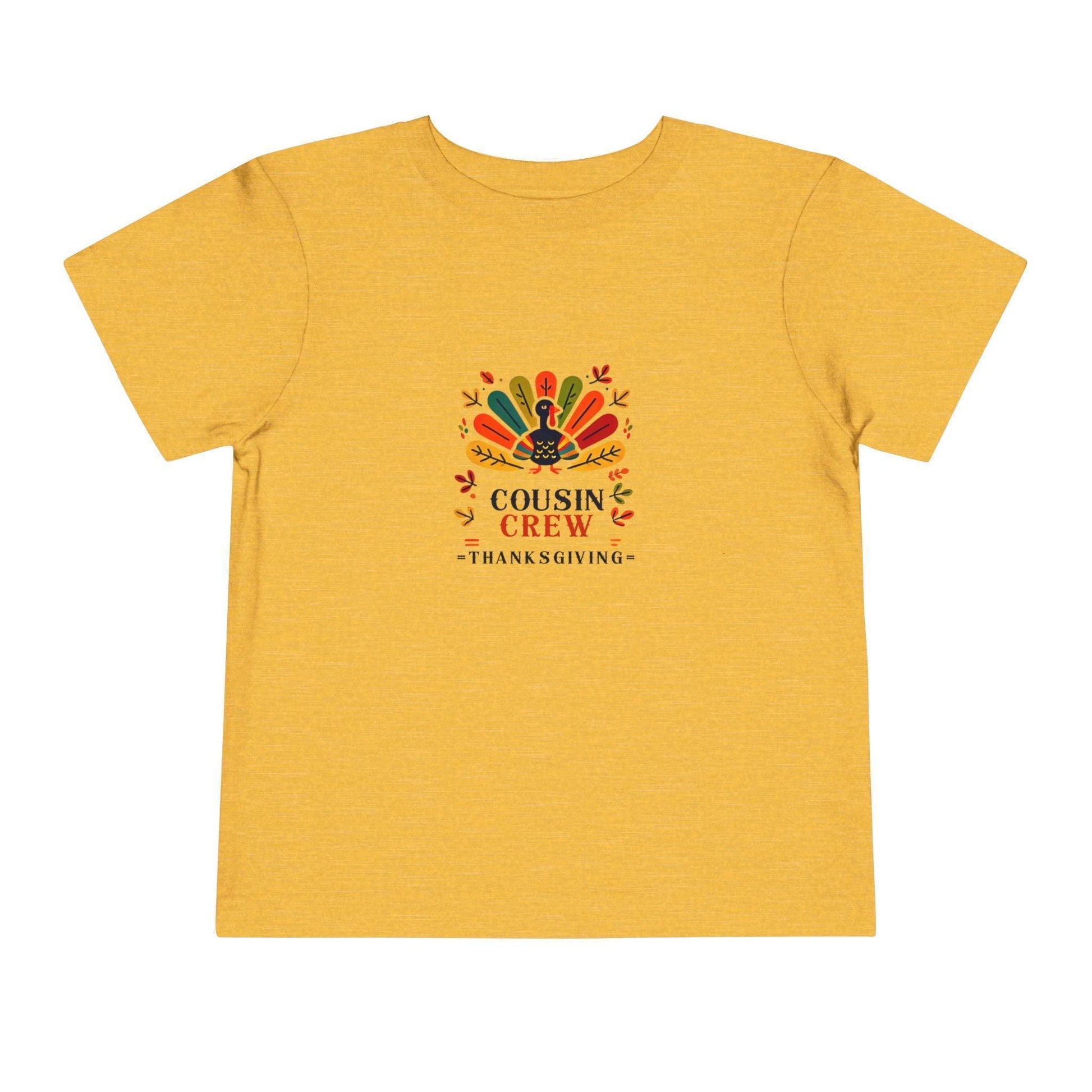 Cousin Crew Thanksgiving - Toddler Short Sleeve Tee - Whippie's