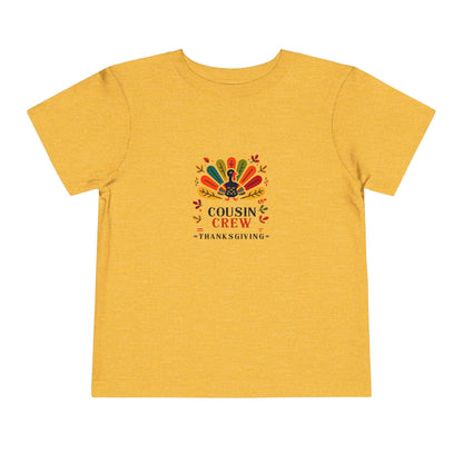 Cousin Crew Thanksgiving - Toddler Short Sleeve Tee - Whippie's