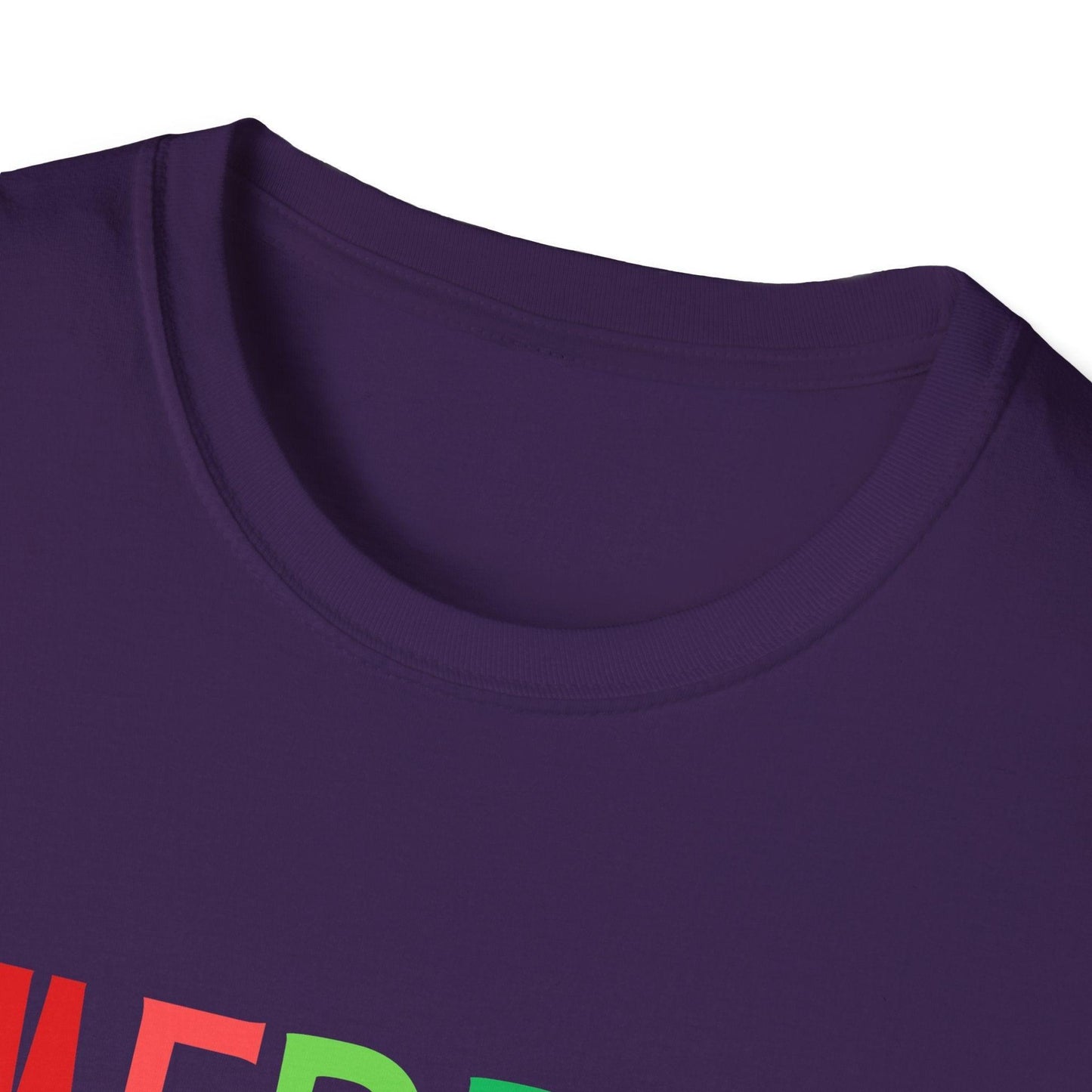 Merry and Bright Unisex Tee 🌈✨ - Whippie's