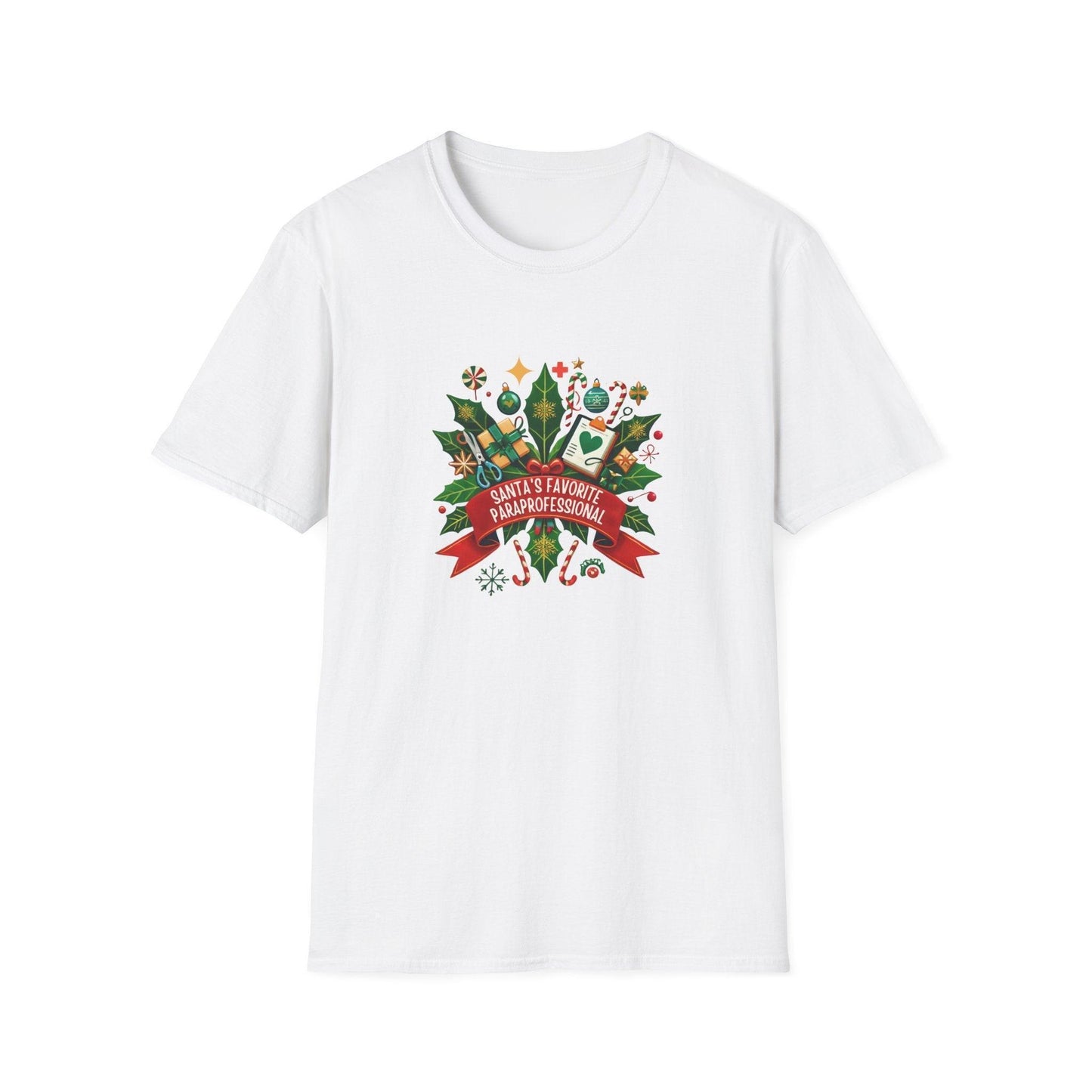 Santa's Favorite Paraprofessional Unisex Tee ✏️🎅 - Whippie's