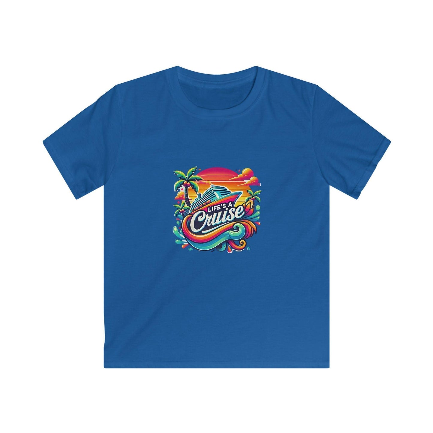 Life's a Cruise 🌊☀️🚢🌴 Kids Unisex Tee - Whippie's