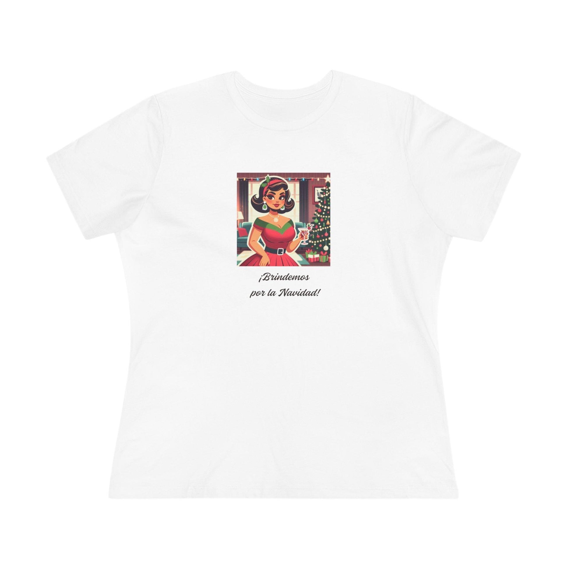 ¡Brindemos por la Navidad! - Women's Softstyle Tee - Whippie's