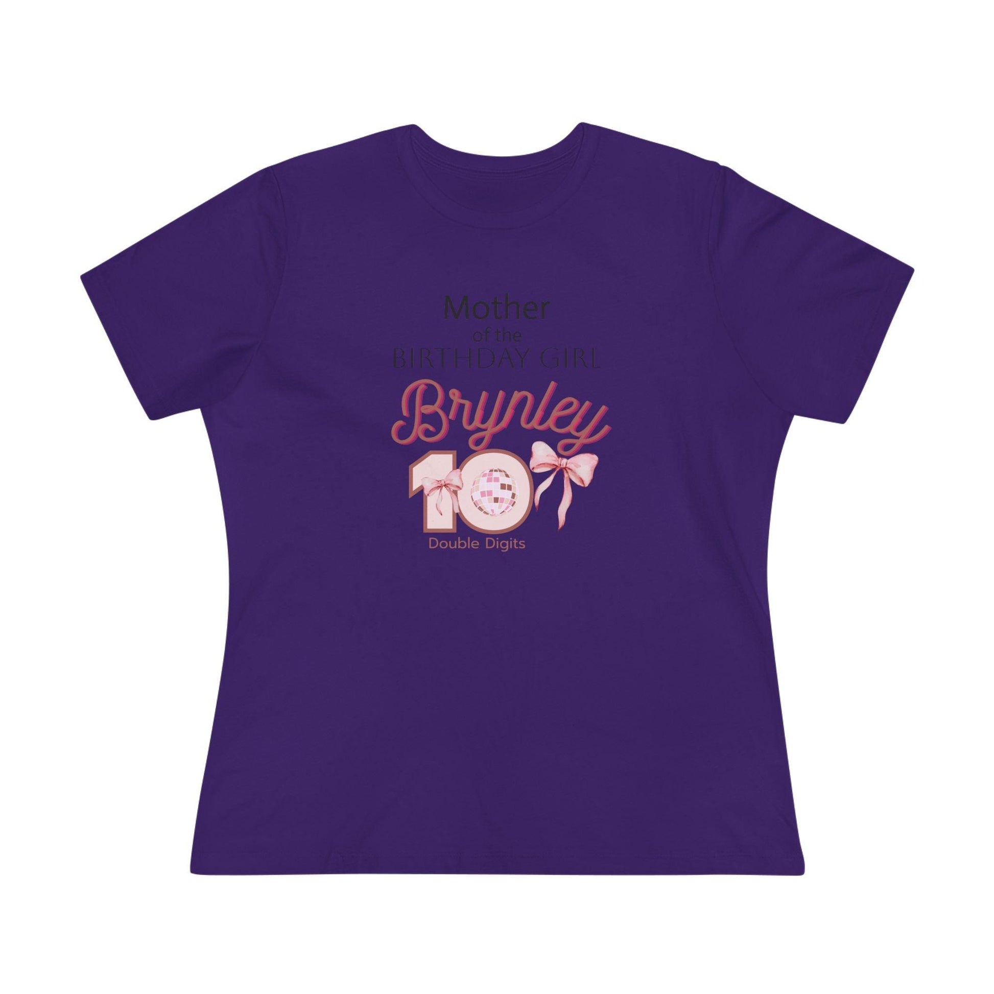 Family of the Birthday Girl Women's Tee - Personalizable - Whippie's