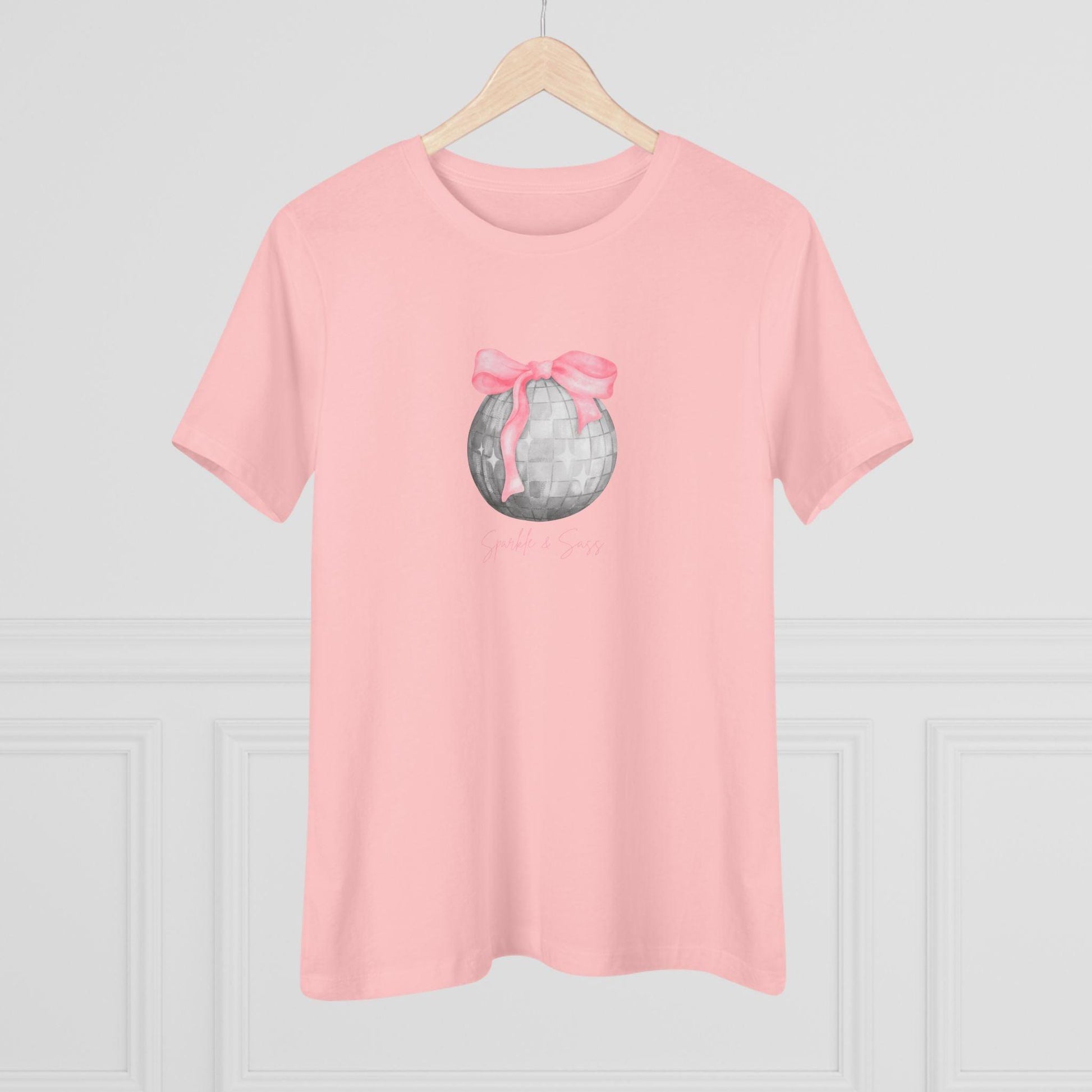 Sparkle & Shine Disco Ball Women's Softstyle Tee - Dance the Night Away! ✨ - Whippie's