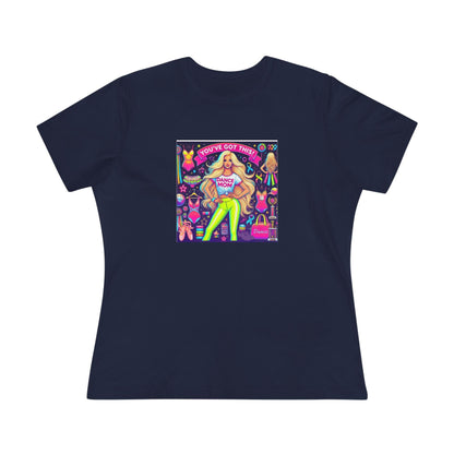 You've Got This! Dance Mom (Young Blonde Mom) - A Sparkling Performance ⭐️ - Women's Softstyle Tee - Whippie's