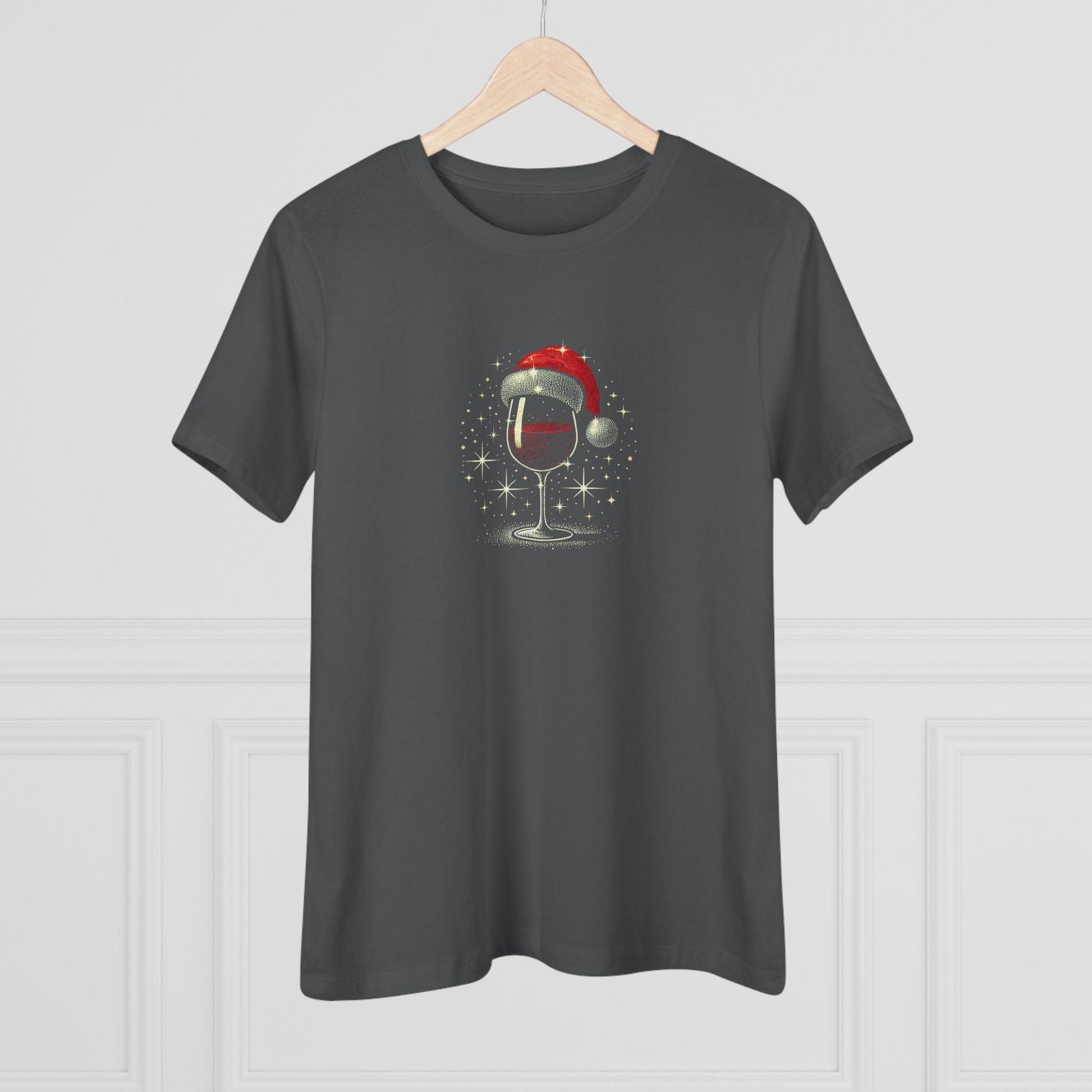 Wine & Christmas Cheer- Women's Softstyle Tee - Whippie's