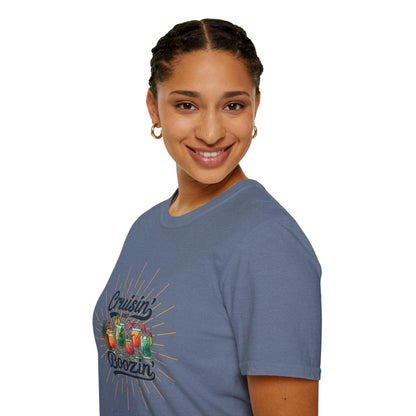 Cruisin' and Boozin Unisex Tee 🛳️🍹 - Whippie's