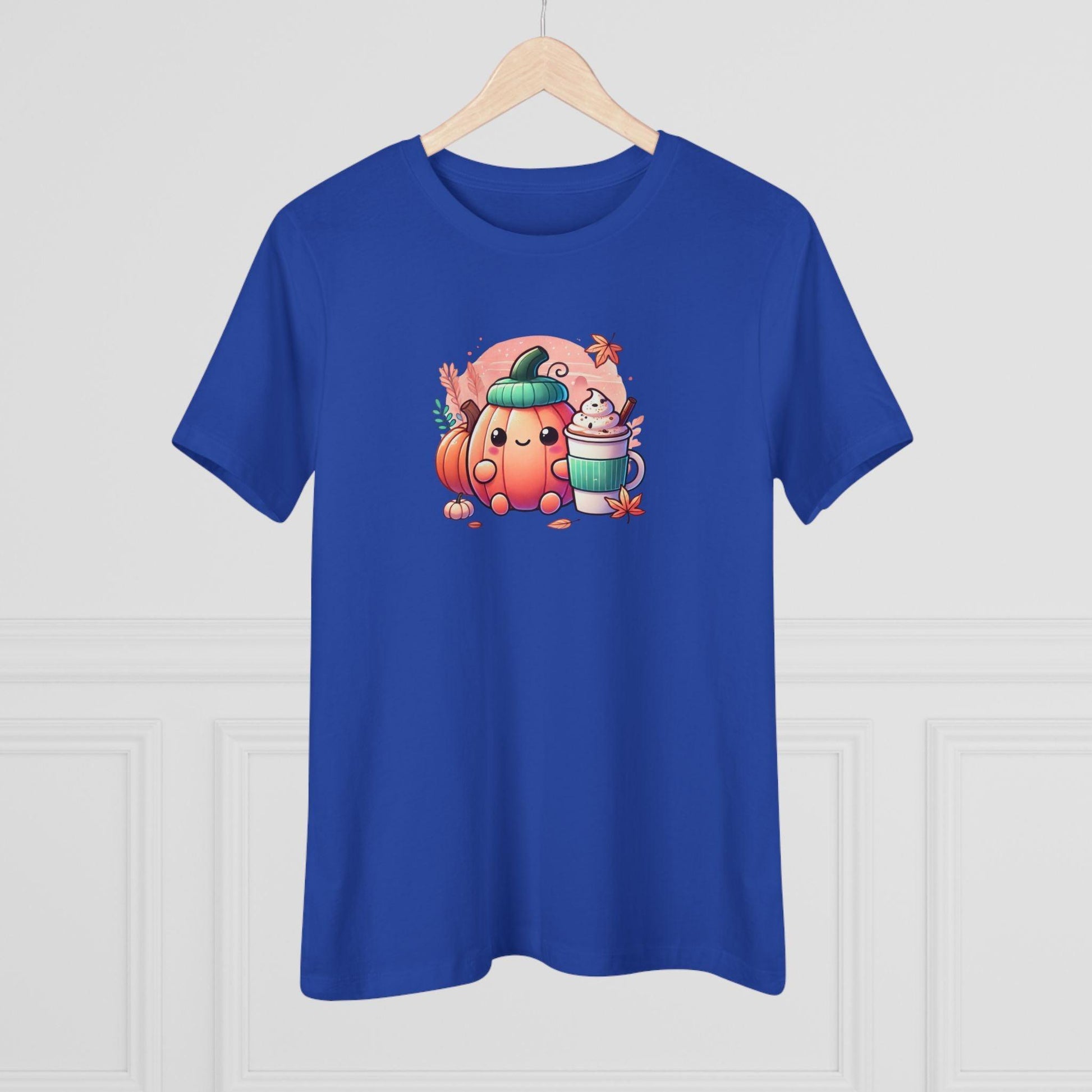 Cute Pumpkin - Pumpkin Spice Latte - Women's Softstyle Tee - Whippie's