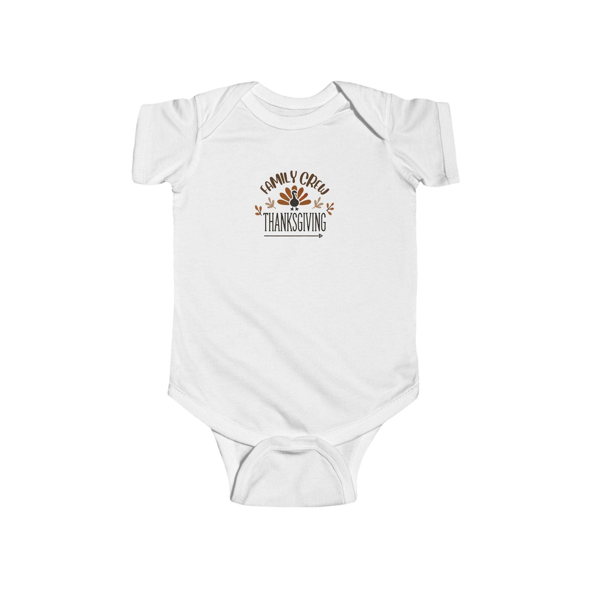 Thanksgiving Family Crew - Infant Fine Jersey Bodysuit - Whippie's