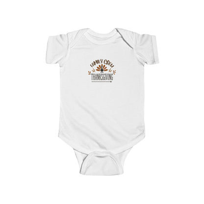 Thanksgiving Family Crew - Infant Fine Jersey Bodysuit - Whippie's