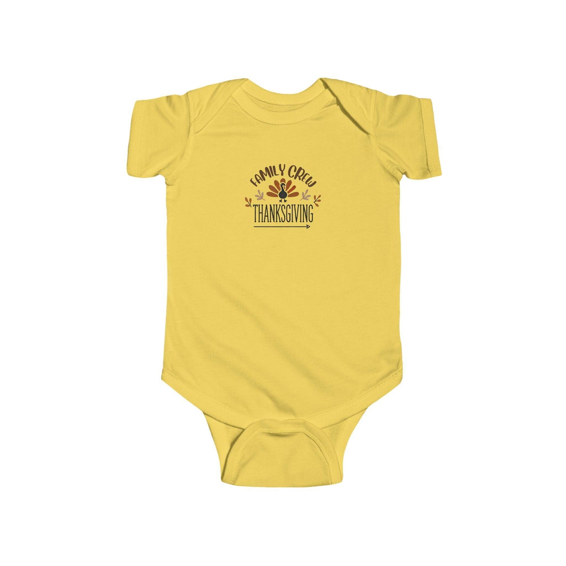 Thanksgiving Family Crew - Infant Fine Jersey Bodysuit - Whippie's
