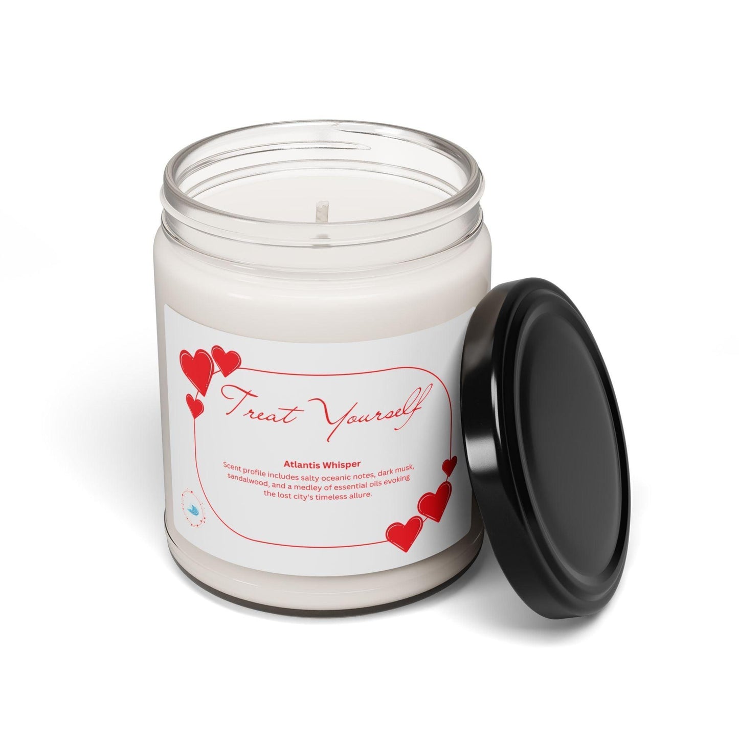 ✨ Treat Yourself ✨ Scented Soy Candle (9oz) 🕯️ Indulge your senses, relax your mind. - Whippie's