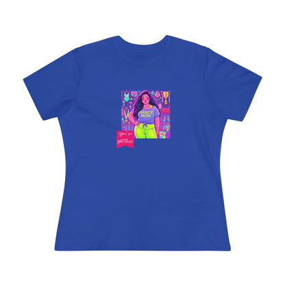 Dance Mom: You've Got This - Asian Mom (Curvy) - Women's Softstyle Tee Celebrate Your Inner Dance Mom! - Whippie's