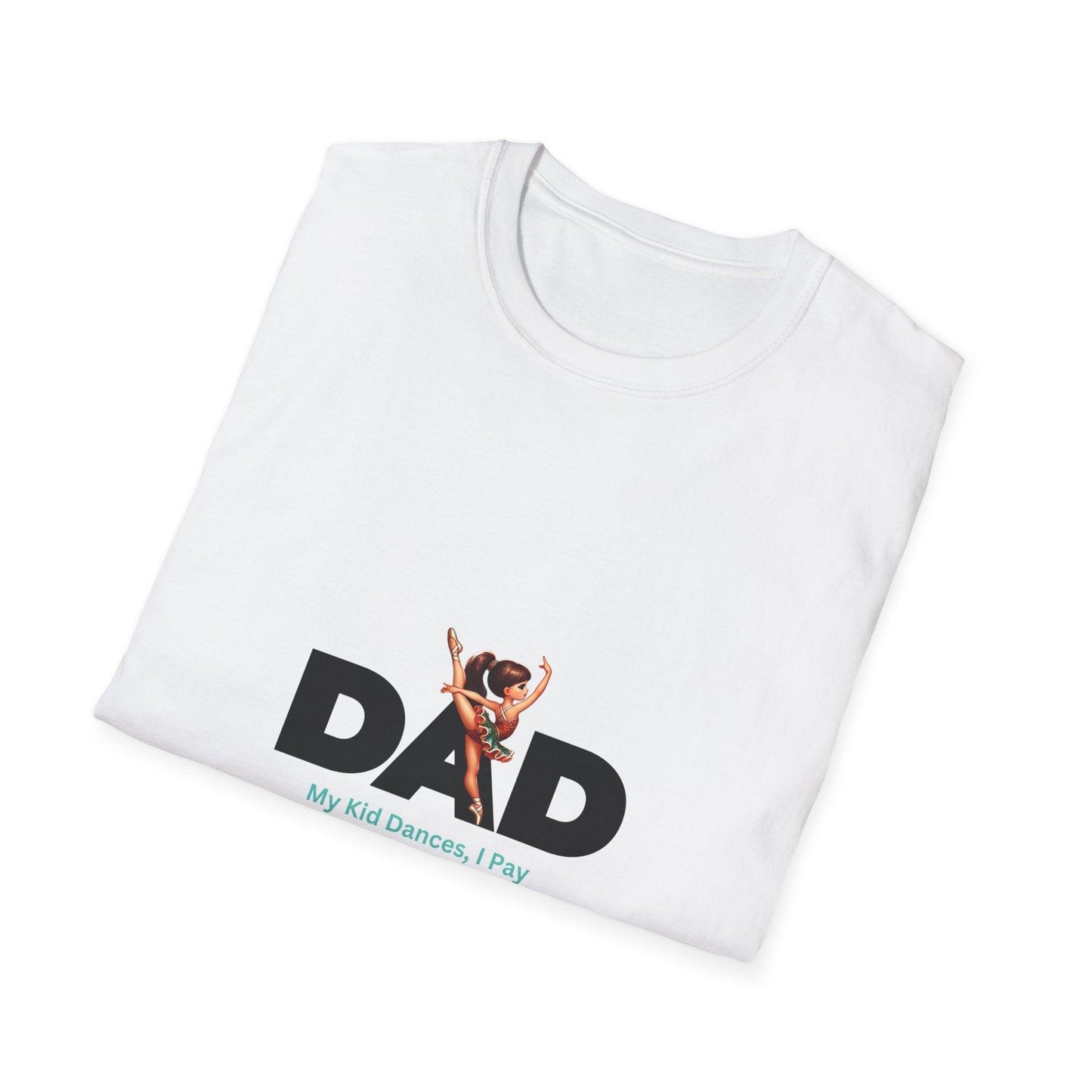Dance Dad: Brunette Dancer T-Shirt - Whippie's