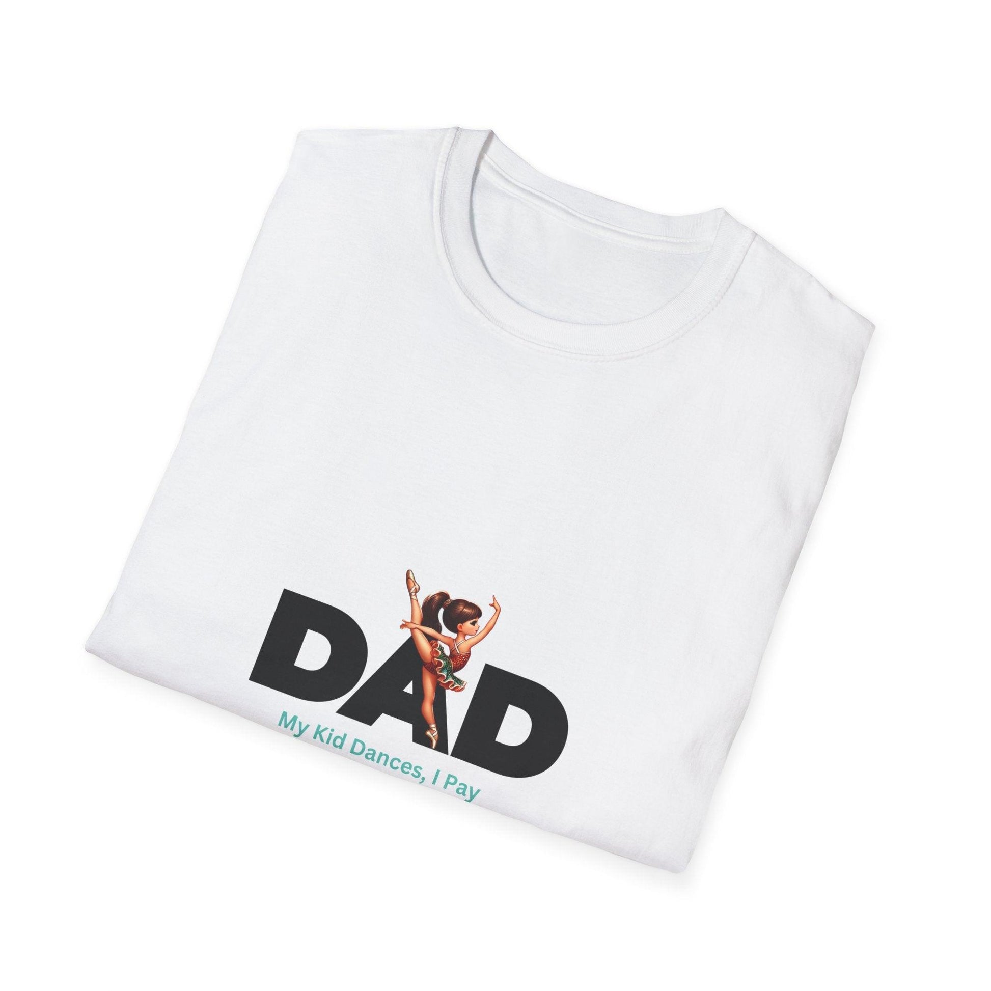 Dance Dad: Brunette Dancer T-Shirt - Whippie's