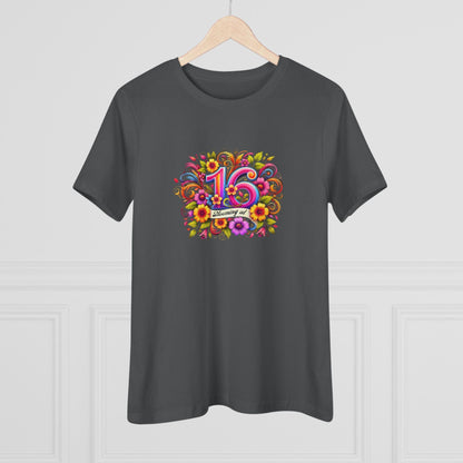 Blooming at 16 - A Beautiful Blossom 🌺 - Women's Softstyle Tee - Whippie's
