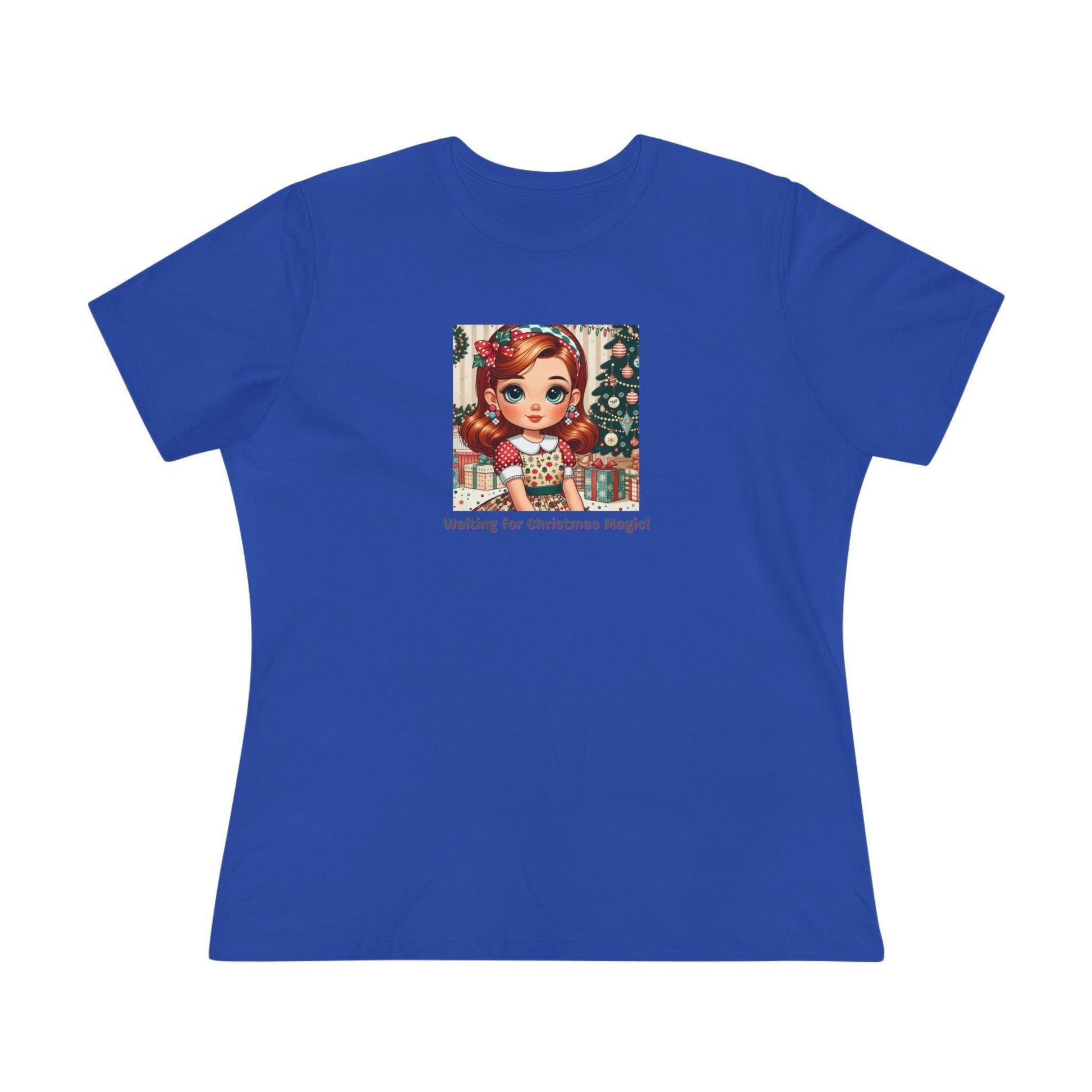 Waiting for Christmas Magic! - Women's Softstyle Tee - Whippie's