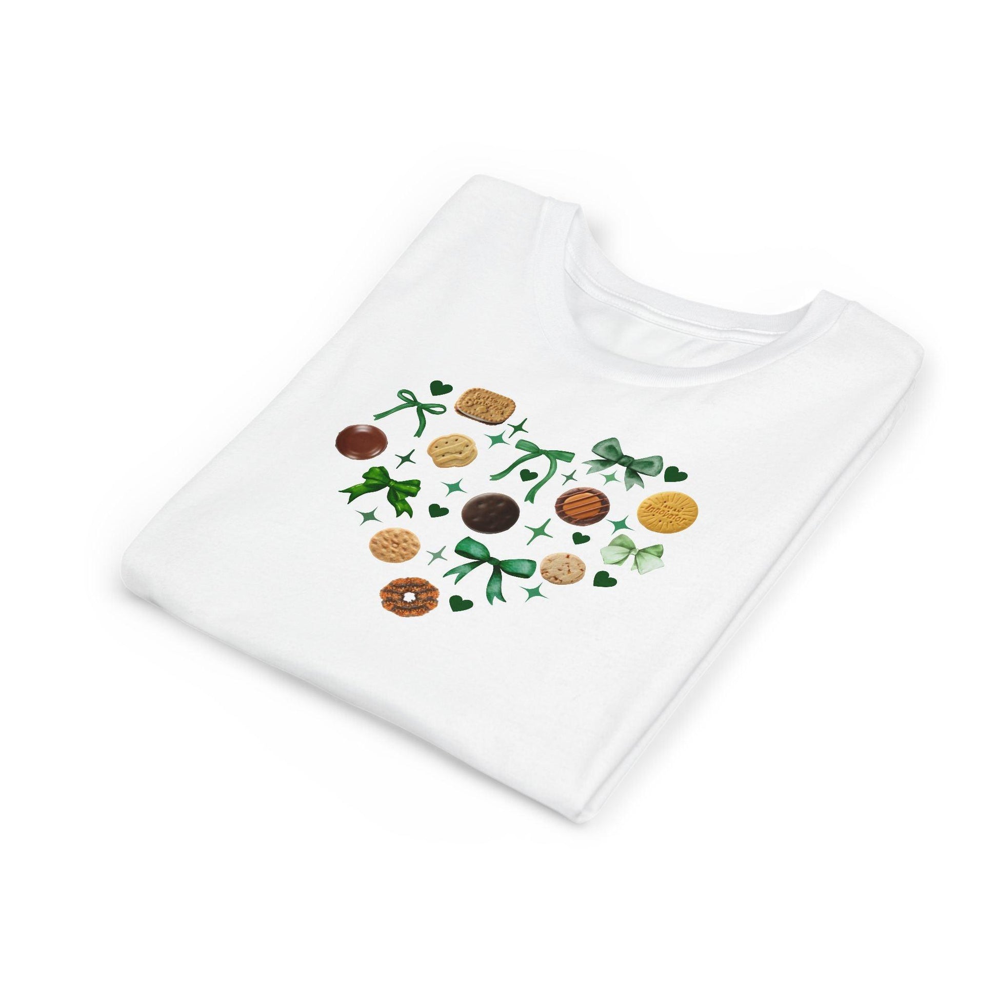 Girl Scout Heart Tee - Sweet Success! 💚🍪 Youth Tee - Whippie's