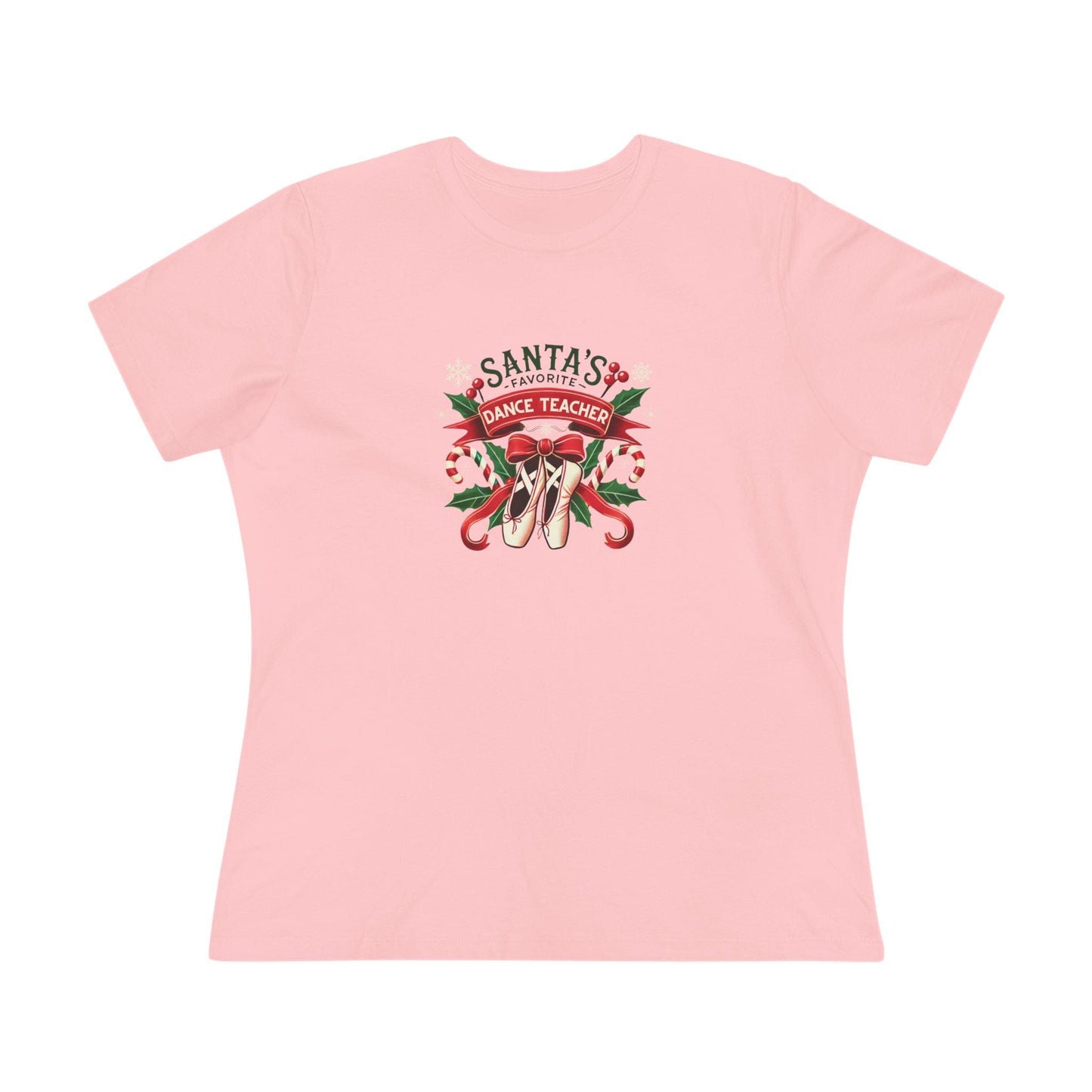 Santa's Favorite Dance Teacher Women's Softstyle Tee