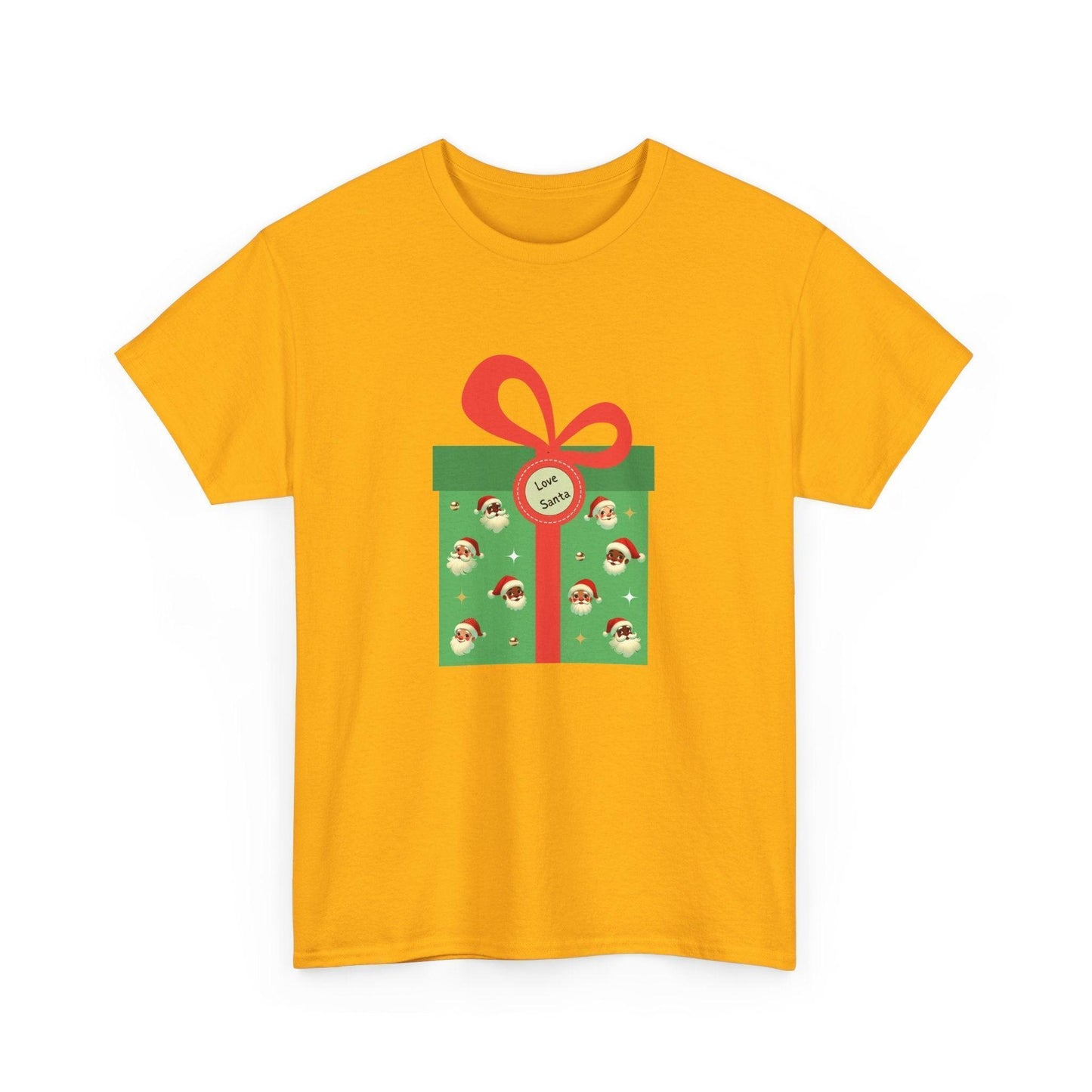Love Santa Present 🎅 Unisex Heavy Cotton™ Tee! - Whippie's