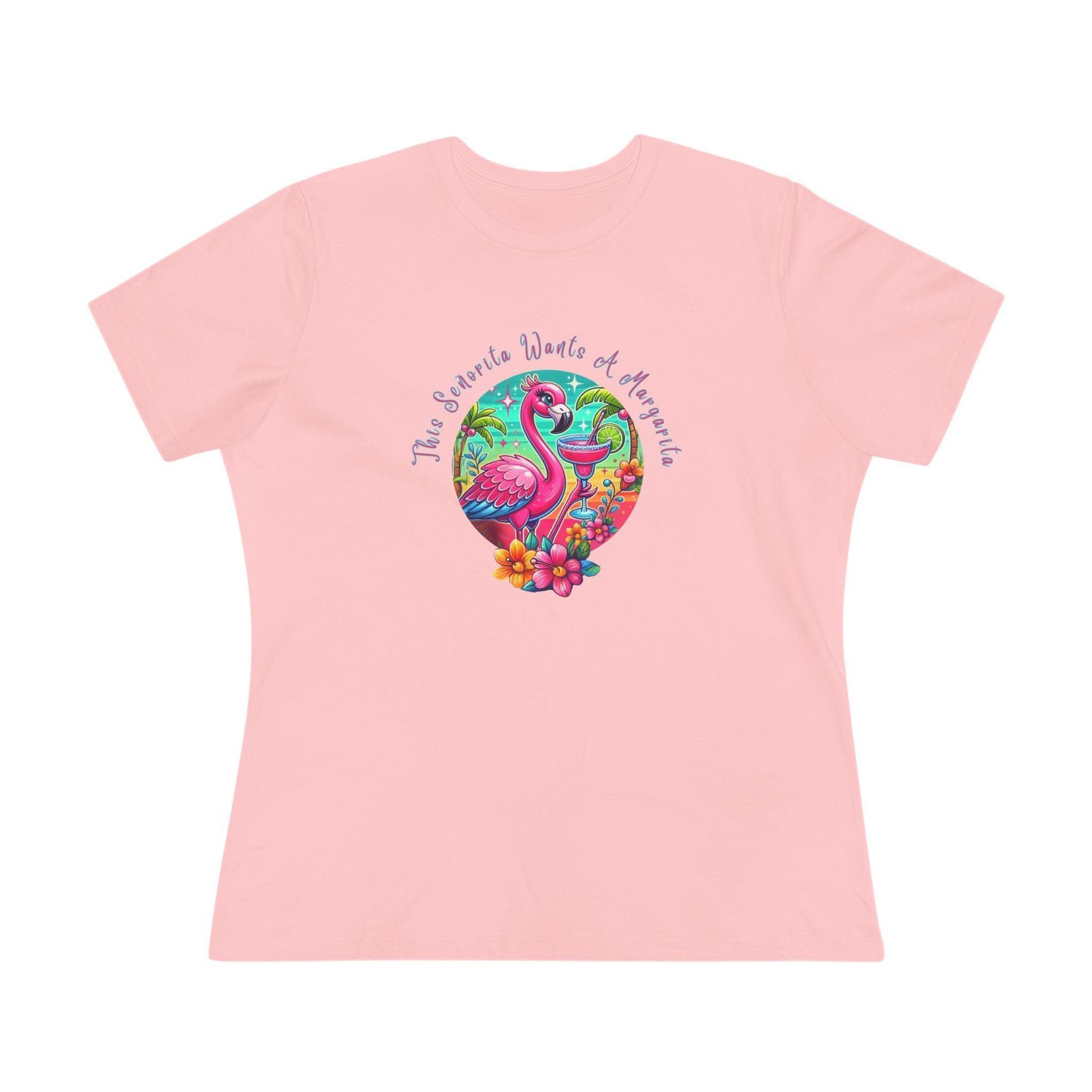 This Señorita Wants a Margarita - Women's Cotton Tee 🦩🍹 - Whippie's