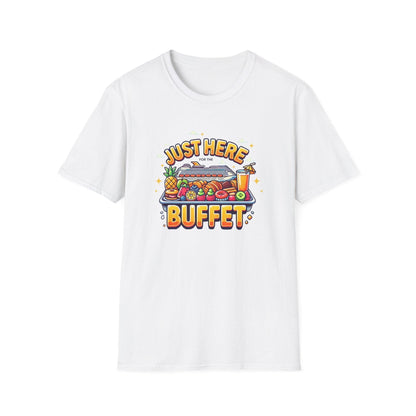 Just Here for the Buffet 🛳️🍽️ - Unisex Tee - Whippie's