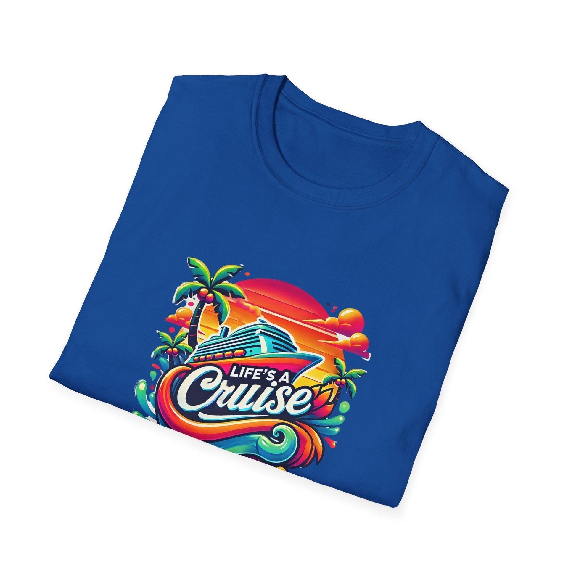 Life's a Cruise 🌊☀️🚢🌴 Unisex Tee - Whippie's