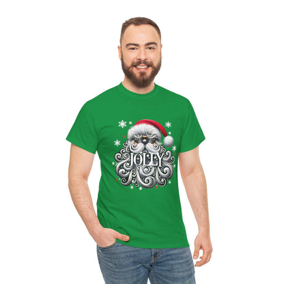 Jolly Santa 😎🎅 - Unisex Heavy Cotton Tee - Whippie's