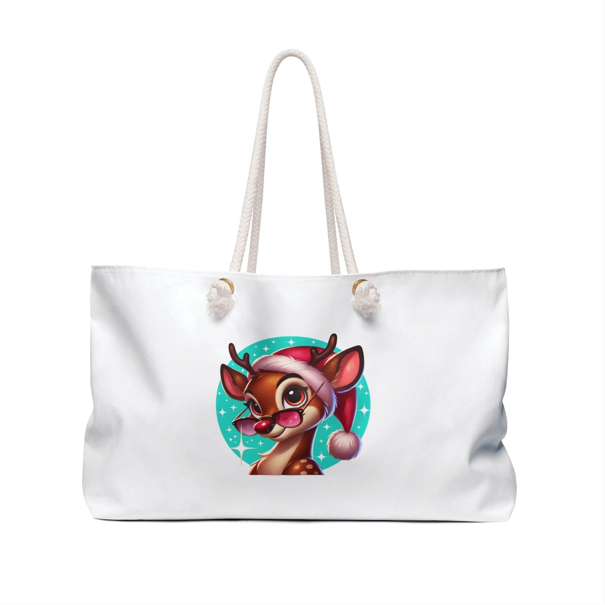 😎 Reindeer Cool 😎 Weekender Tote Bag ✨ Stay cool and carry on! - Whippie's