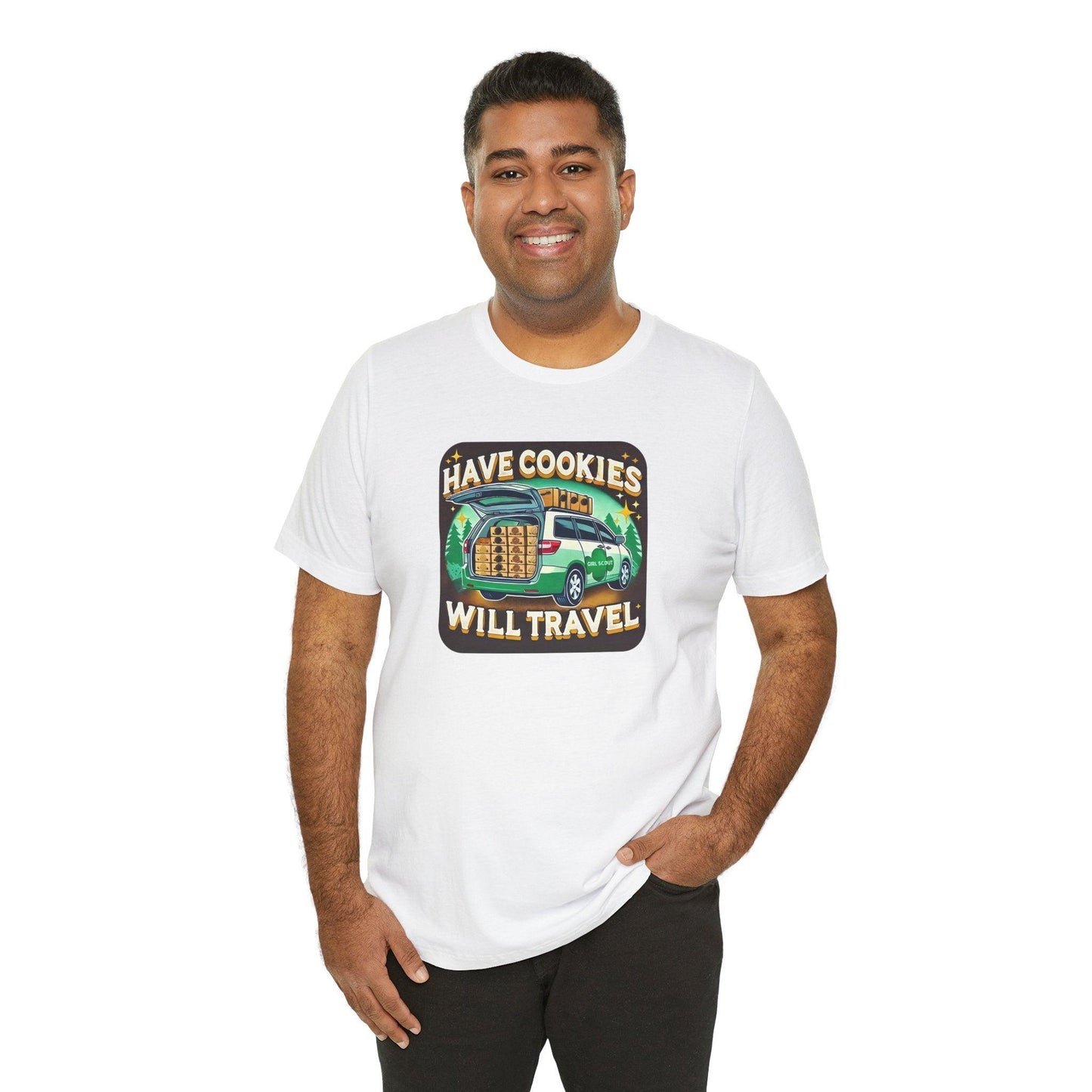 Have Cookies, Will Travel - Unisex Tee - Embrace the Girl Scout Cookie Hustle! - Whippie's