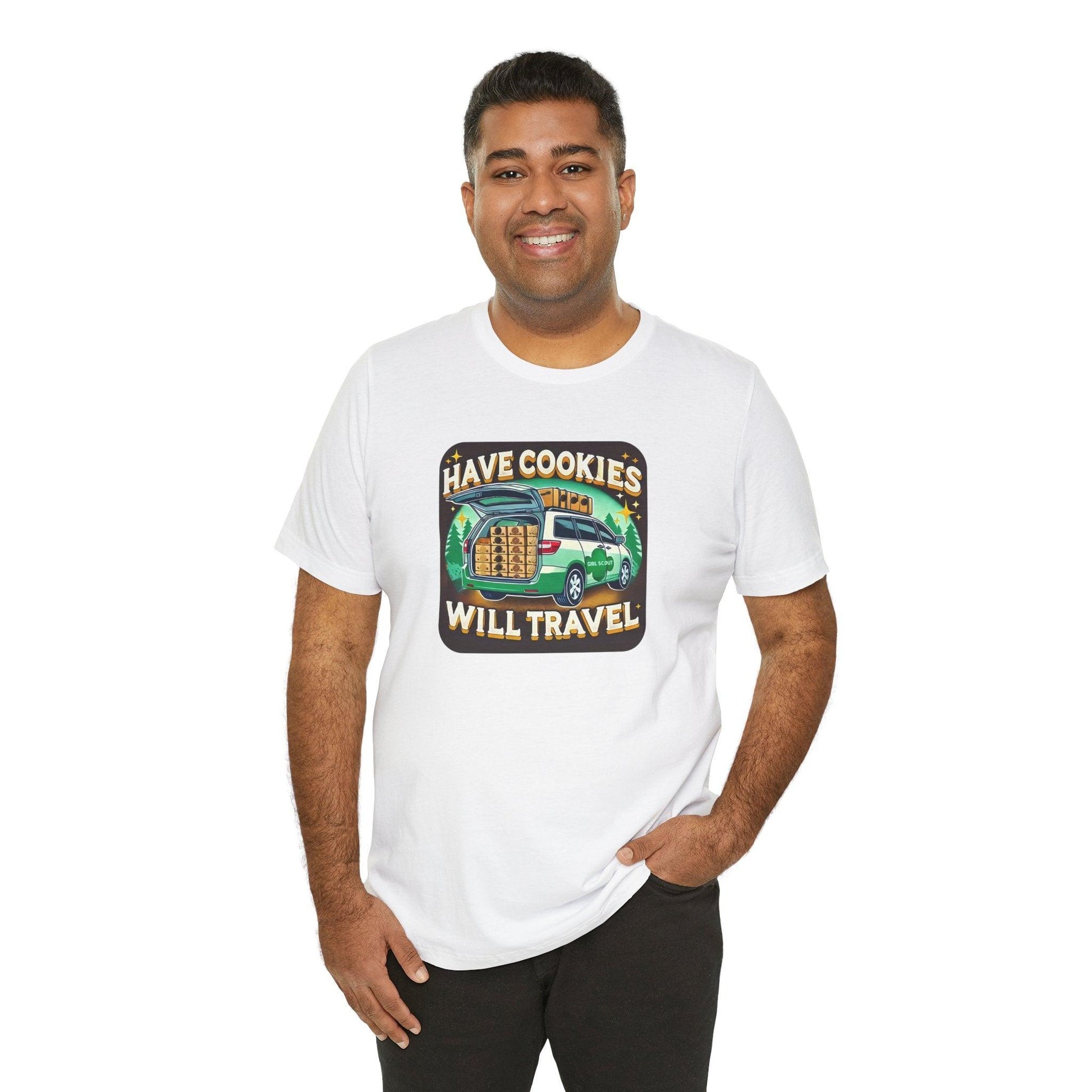 Have Cookies, Will Travel - Unisex Tee - Embrace the Girl Scout Cookie Hustle! - Whippie's
