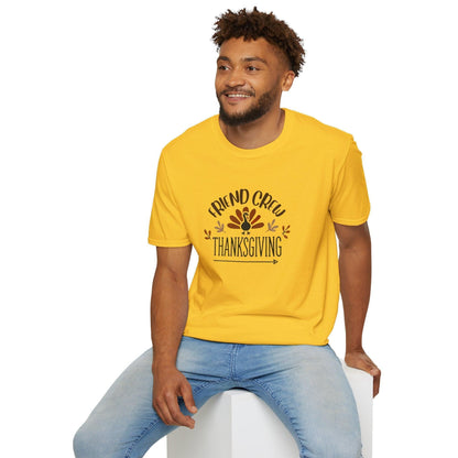 Thanksgiving Friend Crew Unisex T-Shirt - Whippie's