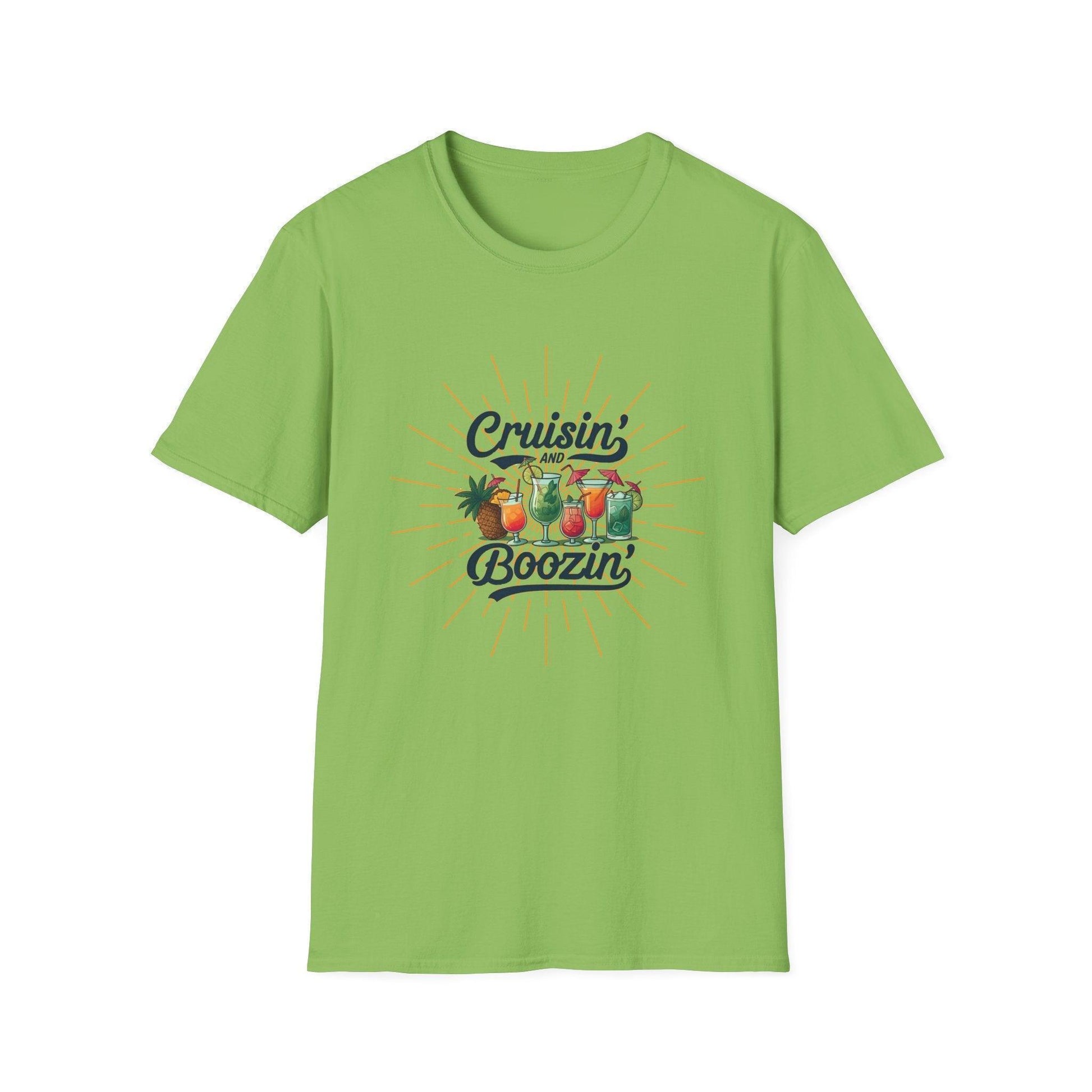 Cruisin' and Boozin Unisex Tee 🛳️🍹 - Whippie's