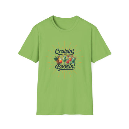 Cruisin' and Boozin Unisex Tee 🛳️🍹 - Whippie's