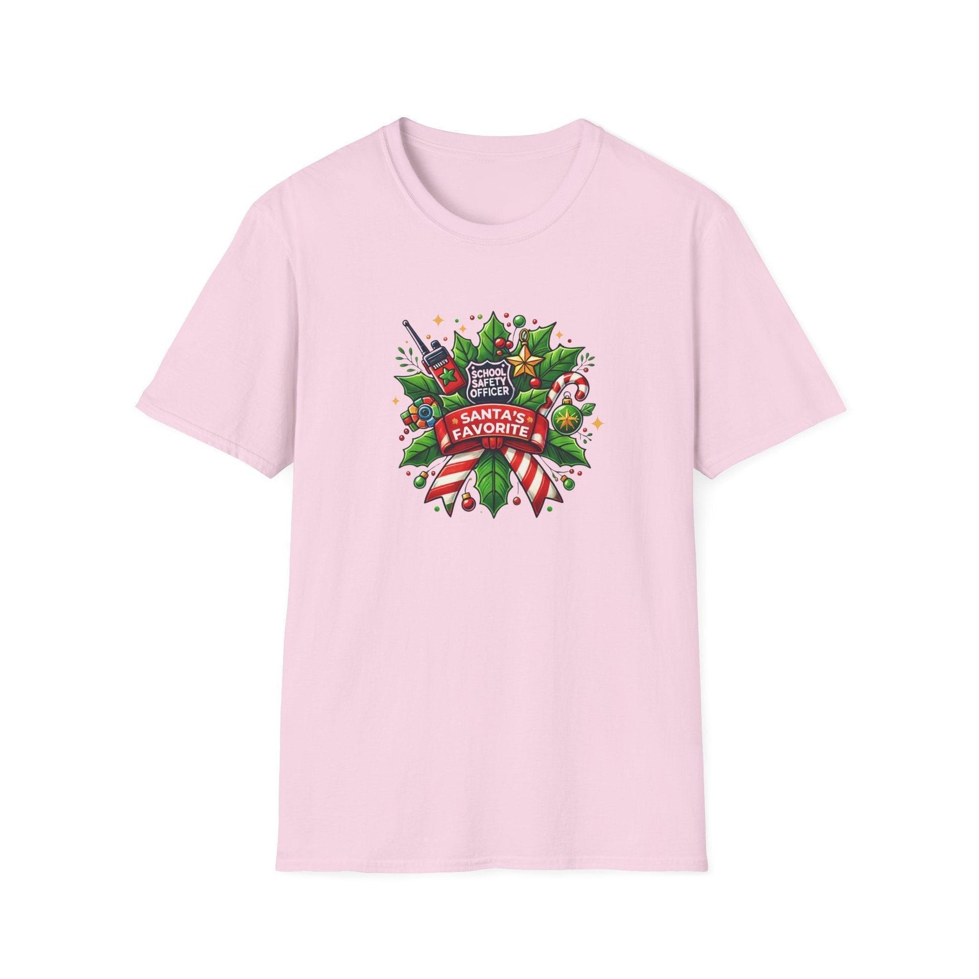 Santa's Favorite School Safety Officer Unisex Tee 🚨🎅 - Whippie's