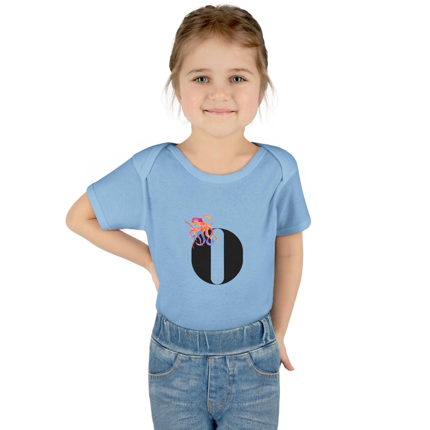 Alphabet Adventures: Letter O - Outrageous Octopus Baby Onesie - Whippie's