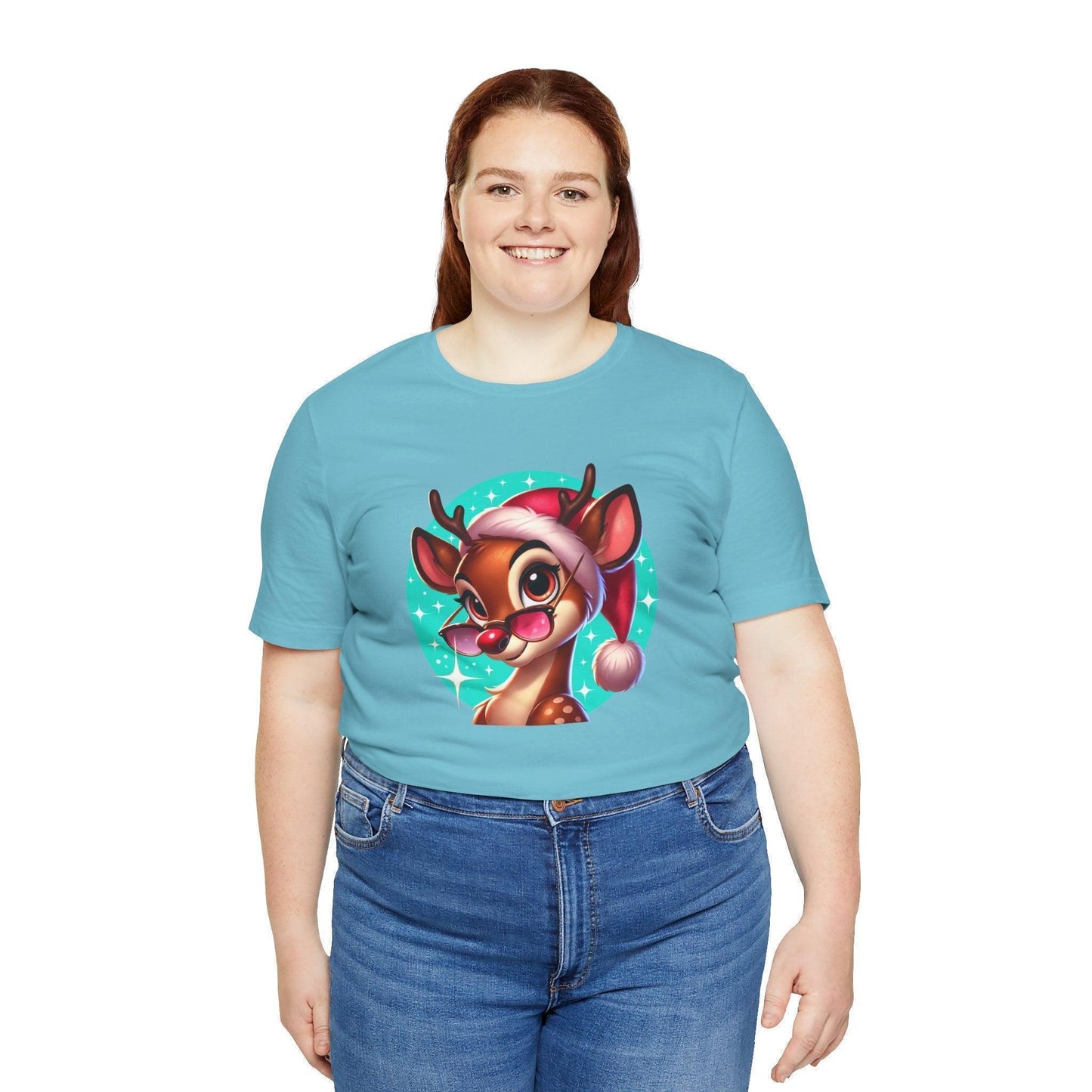 😎 Reindeer Cool 😎 Unisex Jersey Tee ✨ Stay cool this Christmas! - Whippie's