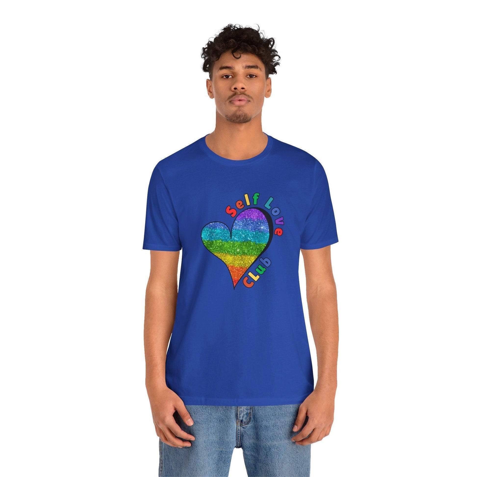 ❤️‍🔥 Self Love Club 🌈 Unisex Tee ✨ Join the club, love yourself! - Whippie's