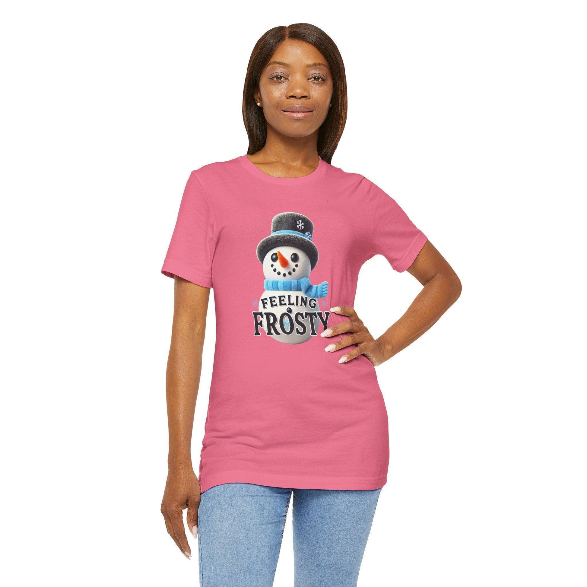 ☃️ Feeling Frosty? ❄️ Unisex Jersey Tee ✨ Embrace the winter chill! - Whippie's