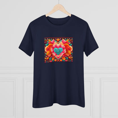 Grateful Hearts - A Celebration of Love and Gratitude 🧡💛❤️ - Women's Softstyle Tee - Whippie's