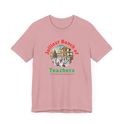🌴 Jolly Bunch of Teachers ☀️ Unisex Jersey Tee 🧑‍🏫 - Winter Wonderland - Whippie's