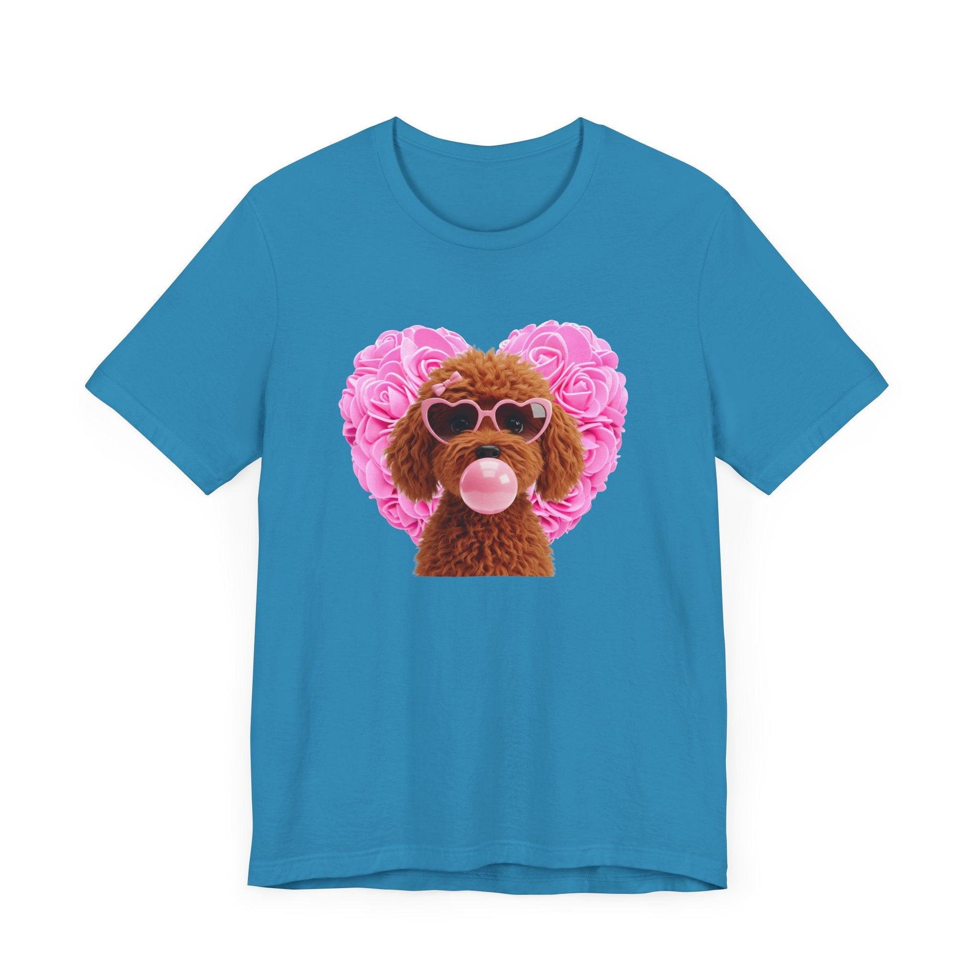 Doodle Love Unisex Jersey Tee - 💖 Cuteness Overload! 💖 - Whippie's