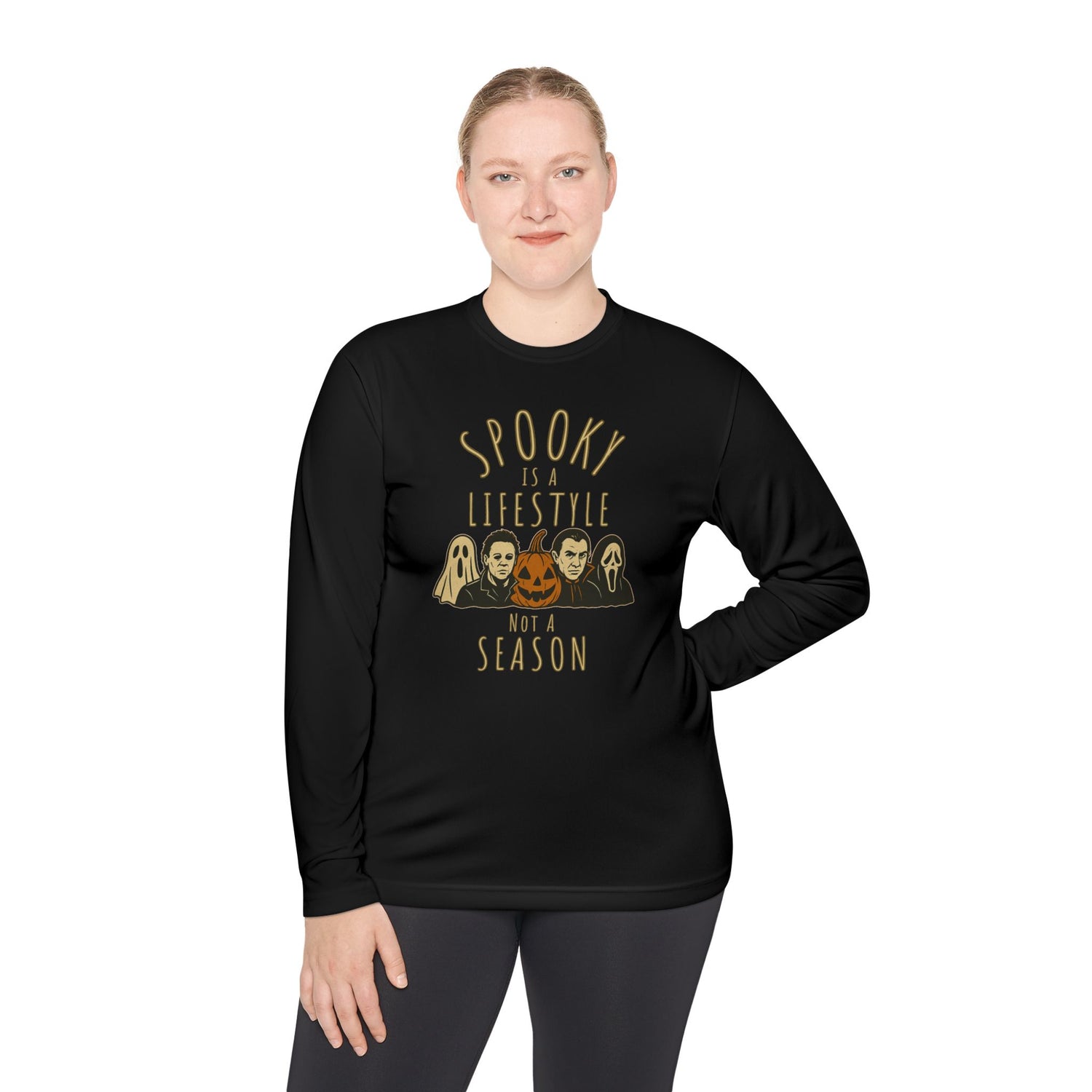 Spooky Is A Lifestyle: Classic Horror Icons Unisex Long Sleeve Tee - Whippie's