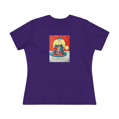 Merry Christmas Kittens - Women's Tee - Whippie's