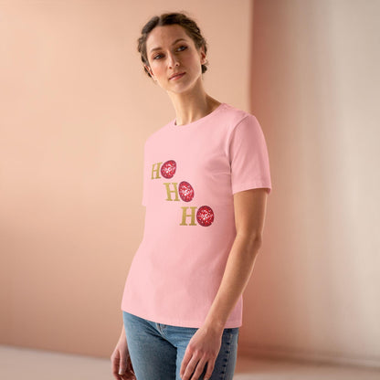 Ho Ho Ho ✨ Women's Softstyle Tee (with Disco Ball O's!) - Whippie's