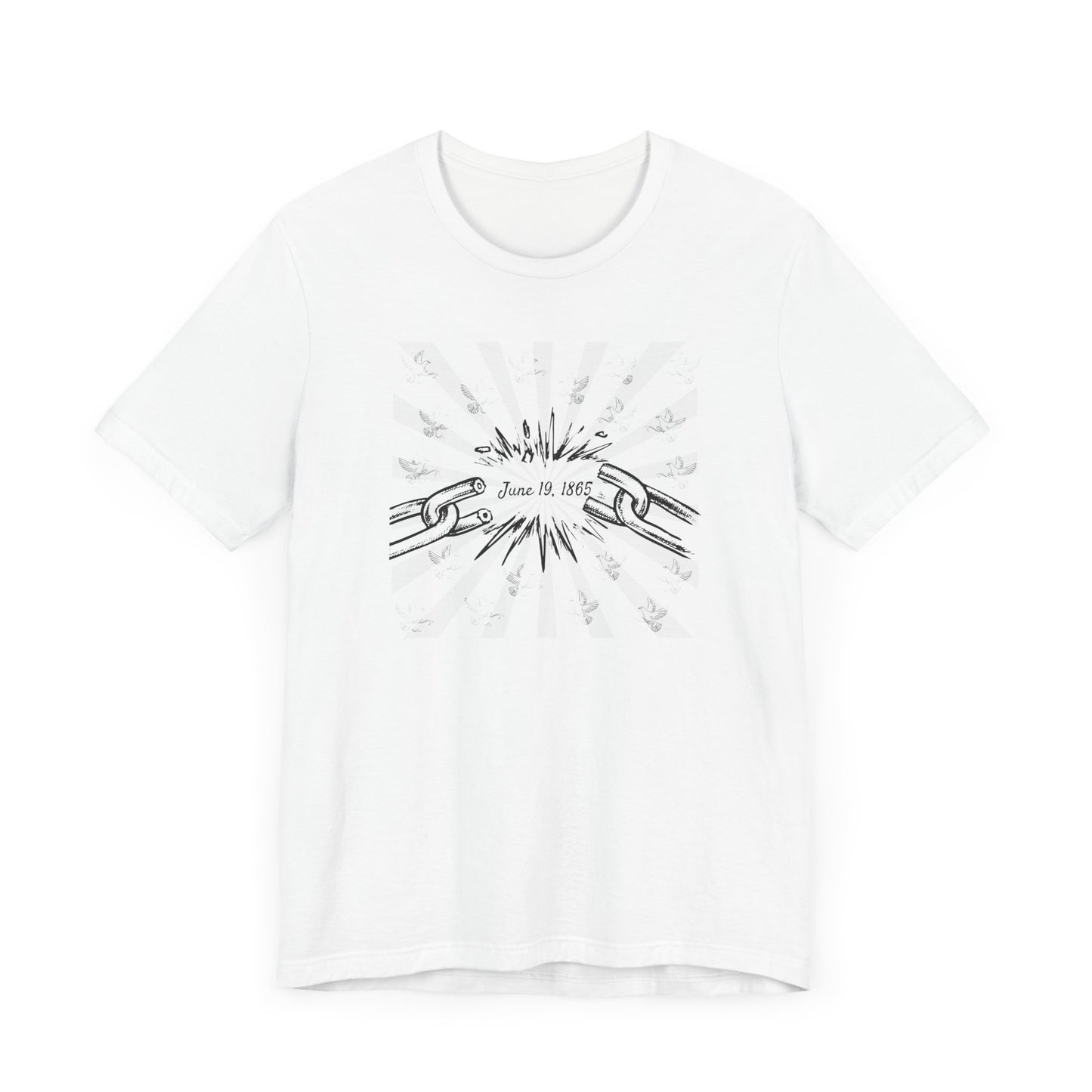 Juneteenth: Celebrating Freedom, Inspiring Peace Unisex Tee