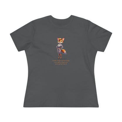 "To-Do List" Women's Tee - Who's Doing This?! 🦊📝 - Women's Tee - Whippie's