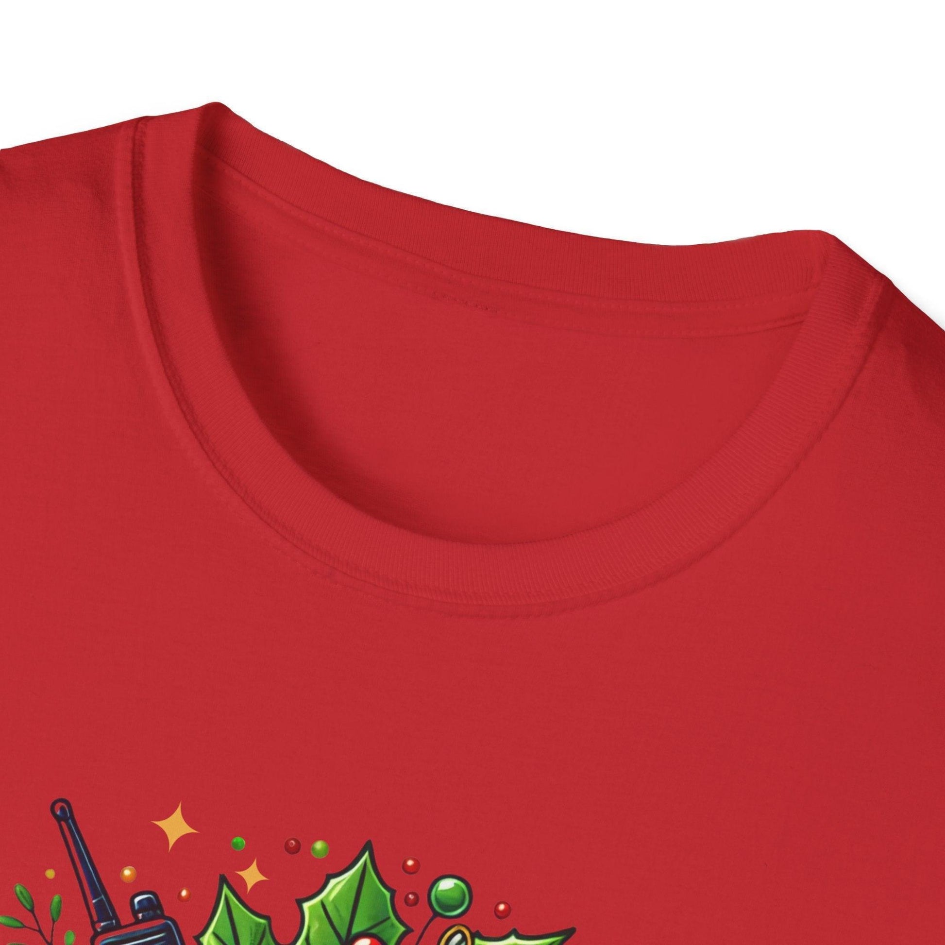 Santa's Favorite School Safety Officer Unisex Tee 🚨🎅 - Whippie's